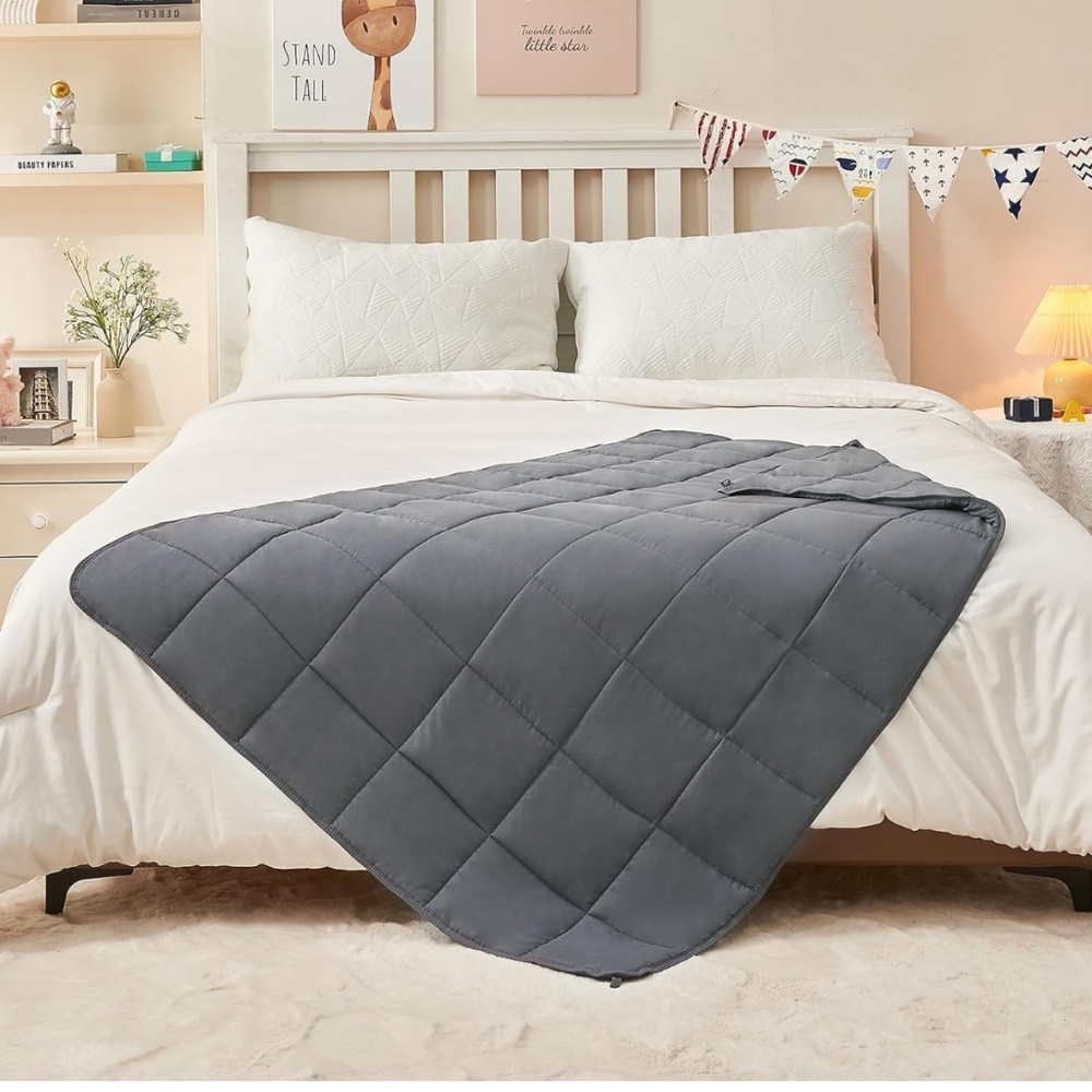 NWT NIB weighted throw blanket 5 lbs